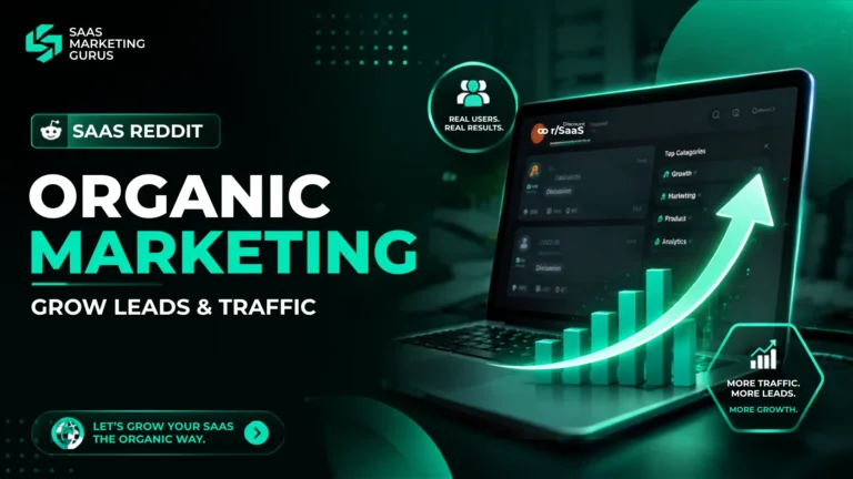 Guide for SaaS Reddit Organic Marketing Grow Leads & Traffic