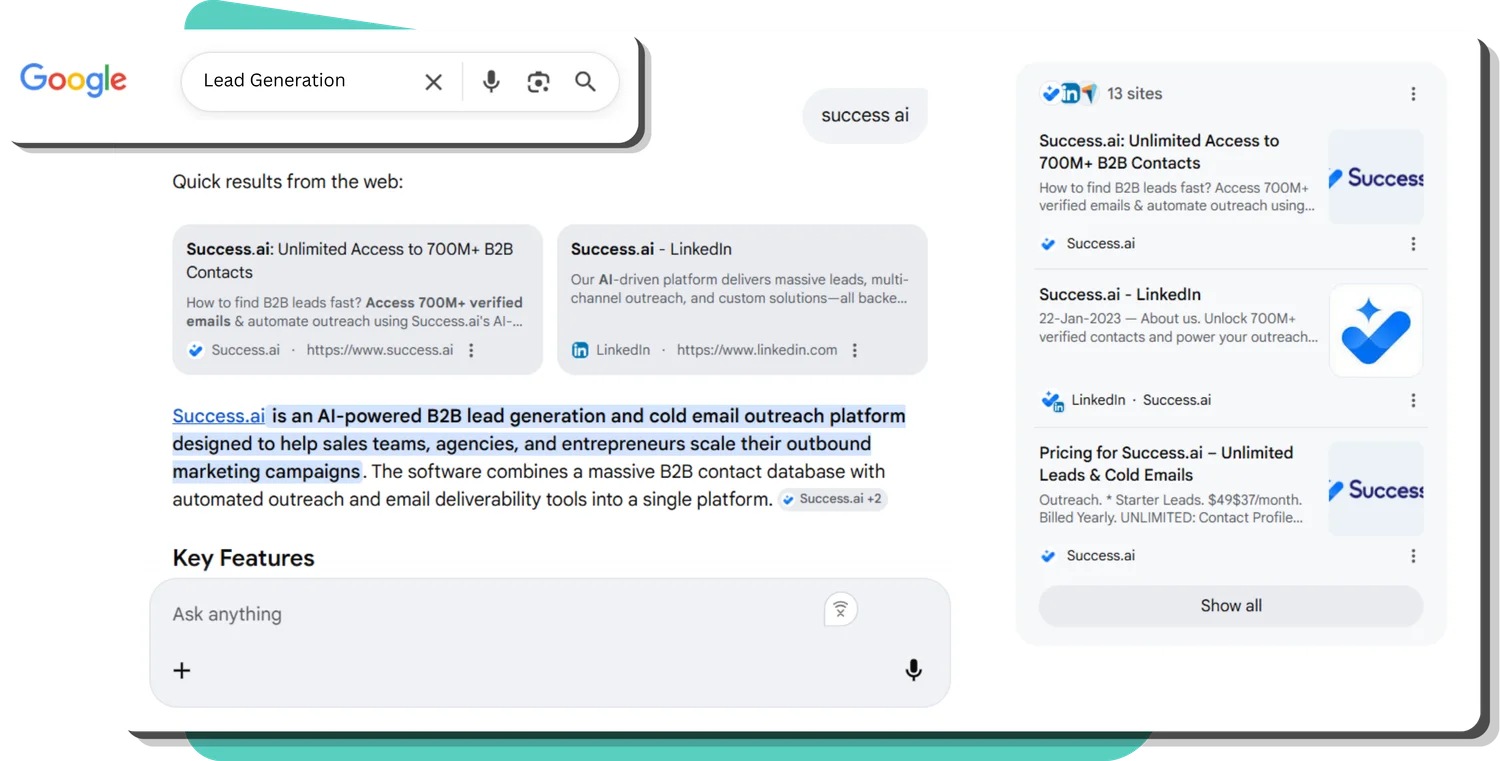 Get Featured Inside Answers, Not Just Rankings with GEO