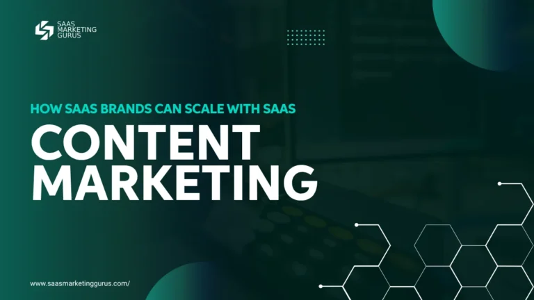 Scale with SaaS Content Marketing