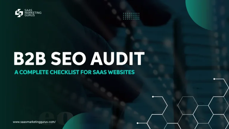 B2B SEO Audit A Complete Checklist